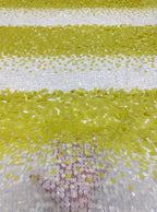 9/12mm Mixed-Size Sequin Dress Fabric — fabric photo 3