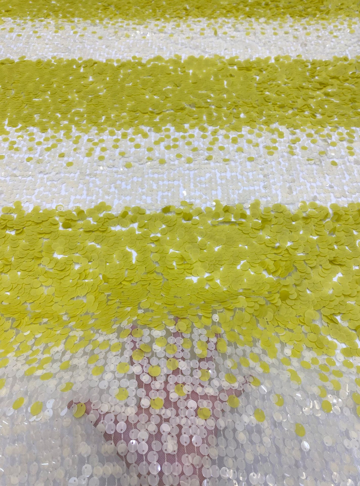 9/12mm Mixed-Size Sequin Dress Fabric — fabric photo 3