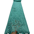 Embroidered Guipure Lace Fabric – Design 58047 — fabric photo 4