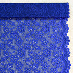 Double-Scallop Textured Stretch Nylon Lace Trim 30 cm — fabric photo 2