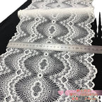 Double-Scallop Nylon Lace Trim — fabric photo 3