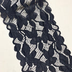 Leaf Double-Scallop Nylon Lace Trim 18 cm