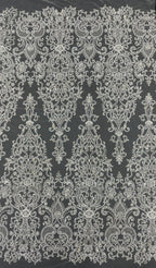 Ornamental Foam Bead & 3/5mm Sequin Fabric — fabric photo 6
