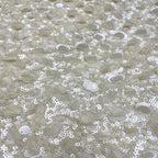 Stretch Mesh with 5–12mm Crystal Sequins — fabric photo 4