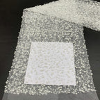 Oversized Foam Bead Embroidery for Gowns — fabric photo 2