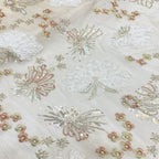 Sequin Embroidered Bridal Fabric – Design 56575 — fabric photo 3