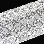 Ruffled Knitted Stretch Lace Trim 24 cm — fabric photo 4