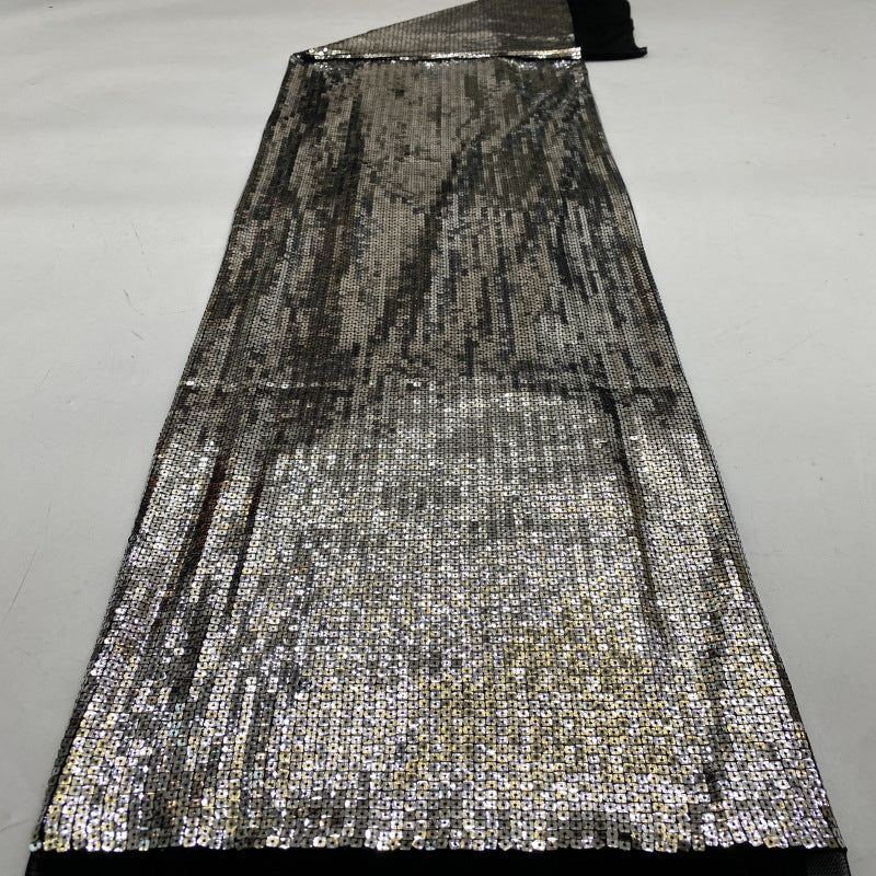Stretch 5 mm Sequin Embroidered Stretch Mesh Fabric – Design 93471 — fabric photo 2