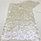 Stretch Mesh with 9–18mm Sequins
