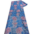 Two-Tone Water-Soluble Embroidered Mesh Lace — fabric photo 4