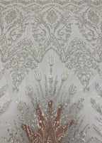 Ornamental Foam Bead 3/4mm Sequin Fabric — fabric photo 4