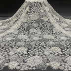 Multicolor Laminated Sequin Embroidery Fabric – 8 Colorways — fabric photo 5
