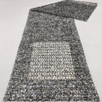 Cutwork Water-Soluble 7mm Sequin Ribbon Fabric — fabric photo 3