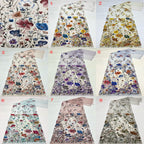 Printed Bead Sequin Ethnic Embroidery Fabric — fabric photo 3