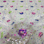 Stretch Mesh with 5/9mm Sequins — fabric photo 4