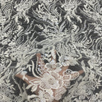 Sequin & Bubble-Bead Embroidered Bridal Fabric – Design 55071 — fabric photo 2