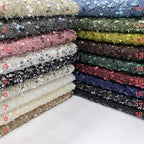Textured Rope Shell Sequin Embroidered Fabric