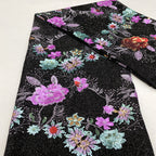 Multicolor Sequin Embroidered Bridal Fabric – Design 64511 — fabric photo 4