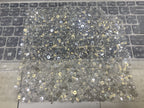 Random Net Bead & Crystal Sequin Embroidery Fabric — fabric photo 6