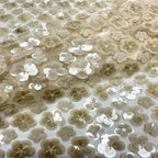 Floral 3–12mm Sequin Combination Embroidery — fabric photo 2