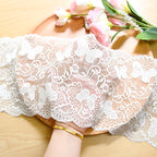 Butterfly Stretch Lace Trim 18 cm