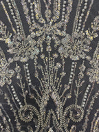 Ornamental Foam Bead 3/4mm Sequin Fabric — fabric photo 3