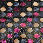5 mm Sequin Embroidered Tulle Mesh Fabric — fabric photo 5