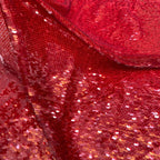 Dense 5mm Sequin Embroidered Mesh Fabric — fabric photo 2