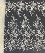 Sequin Embroidered Bridal Fabric – Design 56831 — fabric photo 6