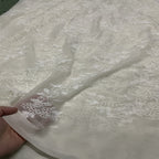 Fluffy Rope Bead Sequin Organza Fabric — fabric photo 5