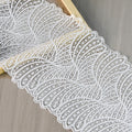Geometric Stretch Nylon Lace Trim 17 cm