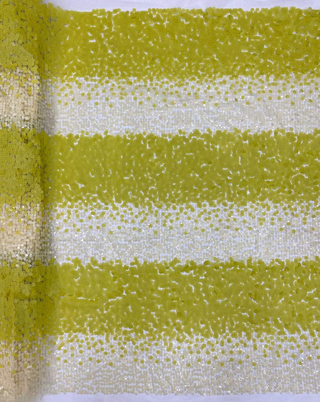 9/12mm Mixed-Size Sequin Dress Fabric — fabric photo 6