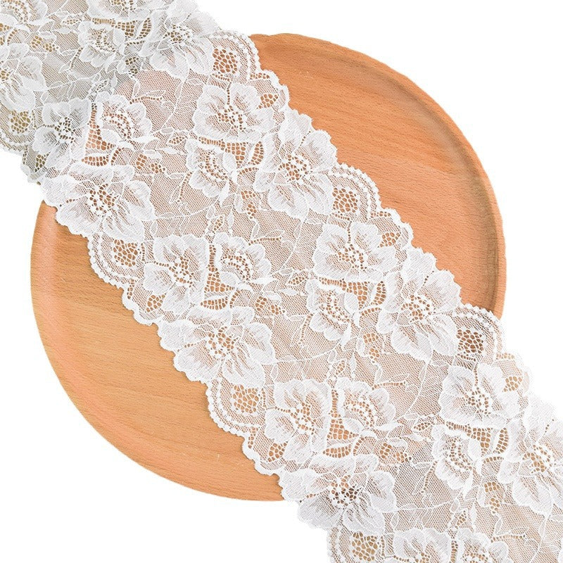 Knitted Stretch Lace Trim 18 cm — fabric photo 4