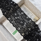 Double-Scallop Picot-Edge Stretch Nylon Lace Trim 15 cm - Style 76063 — fabric photo 3