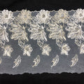 Water-Soluble Embroidered Lace Trim 14 cm