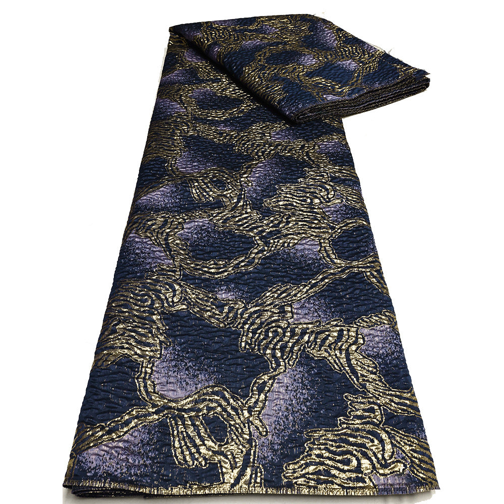 African Style Jacquard Fabric for Dresses — fabric photo 4