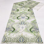 Sequin & Printed Guipure Lace Fabric — fabric photo 4