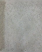 Geometric Bead & 3/7 mm Crystal Sequin Embroidered Fabric — fabric photo 2
