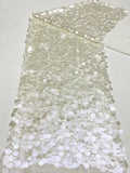 Stretch Mesh with 9–18mm Sequins — fabric photo 6