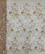 Multicolor Laminated Sequin Embroidery Fabric — fabric photo 6