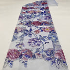Botanical Print with Sequin Embroidery — fabric photo 3