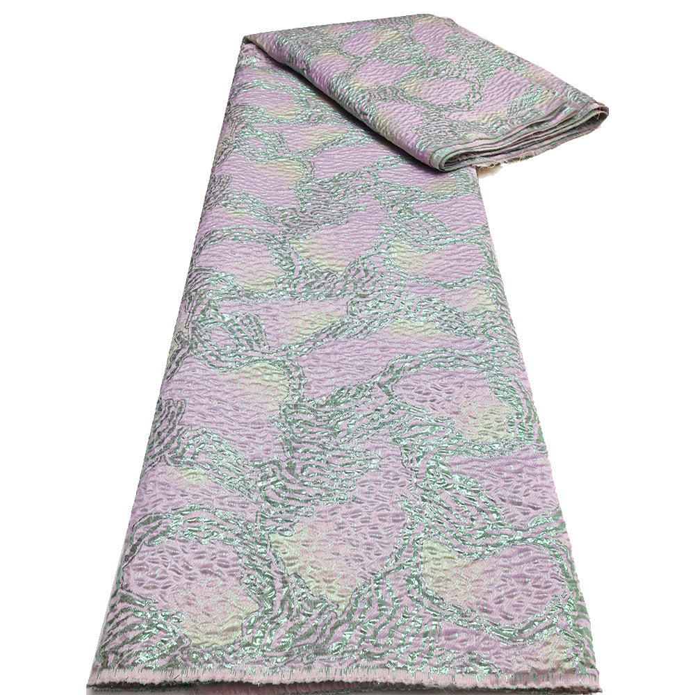 African Style Jacquard Fabric for Dresses — fabric photo 2