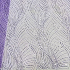 Geometric Grid Bugle Bead Sequin Lace Fabric