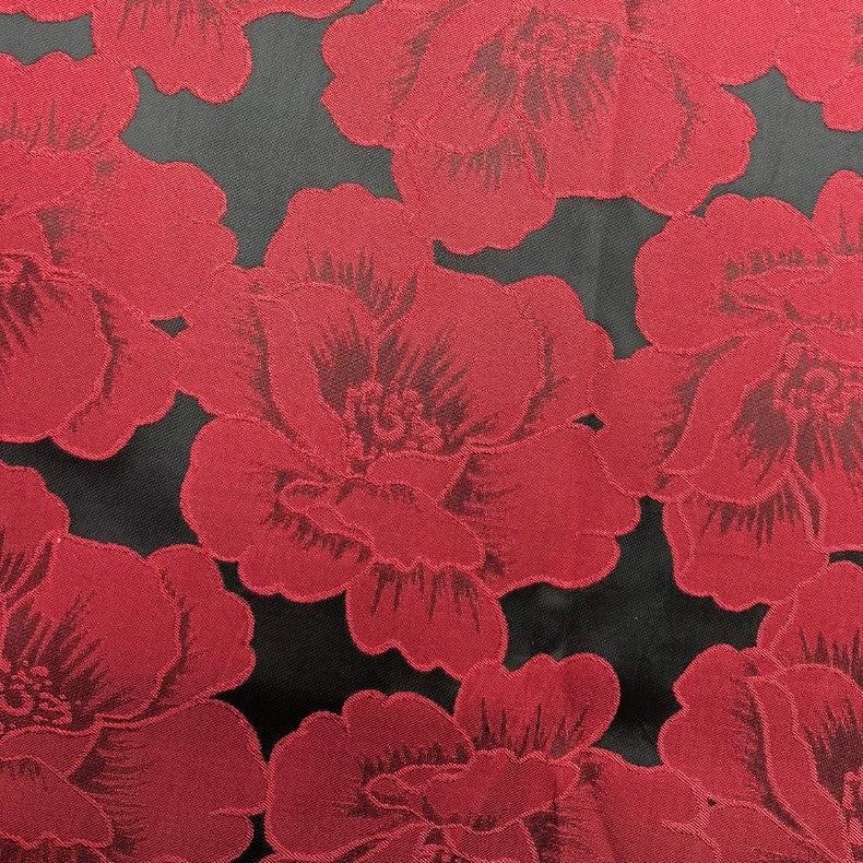 Vintage Decorative Weave Organza Fabric
