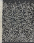 Silver Bead & 3/4mm Crystal Sequin Bridal Fabric — fabric photo 6