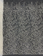 Silver Bead & 3/4mm Crystal Sequin Bridal Fabric — fabric photo 6