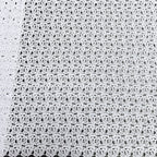 Rose Embroidered Lace Fabric