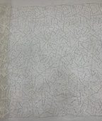 Triple-Bead Embroidered Fabric with 3 mm Crystal Sequins — fabric photo 6