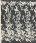 Bugle Bead with 3/7mm Sequin Embroidery Fabric — fabric photo 6