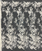 Bugle Bead with 3/7mm Sequin Embroidery Fabric — fabric photo 6
